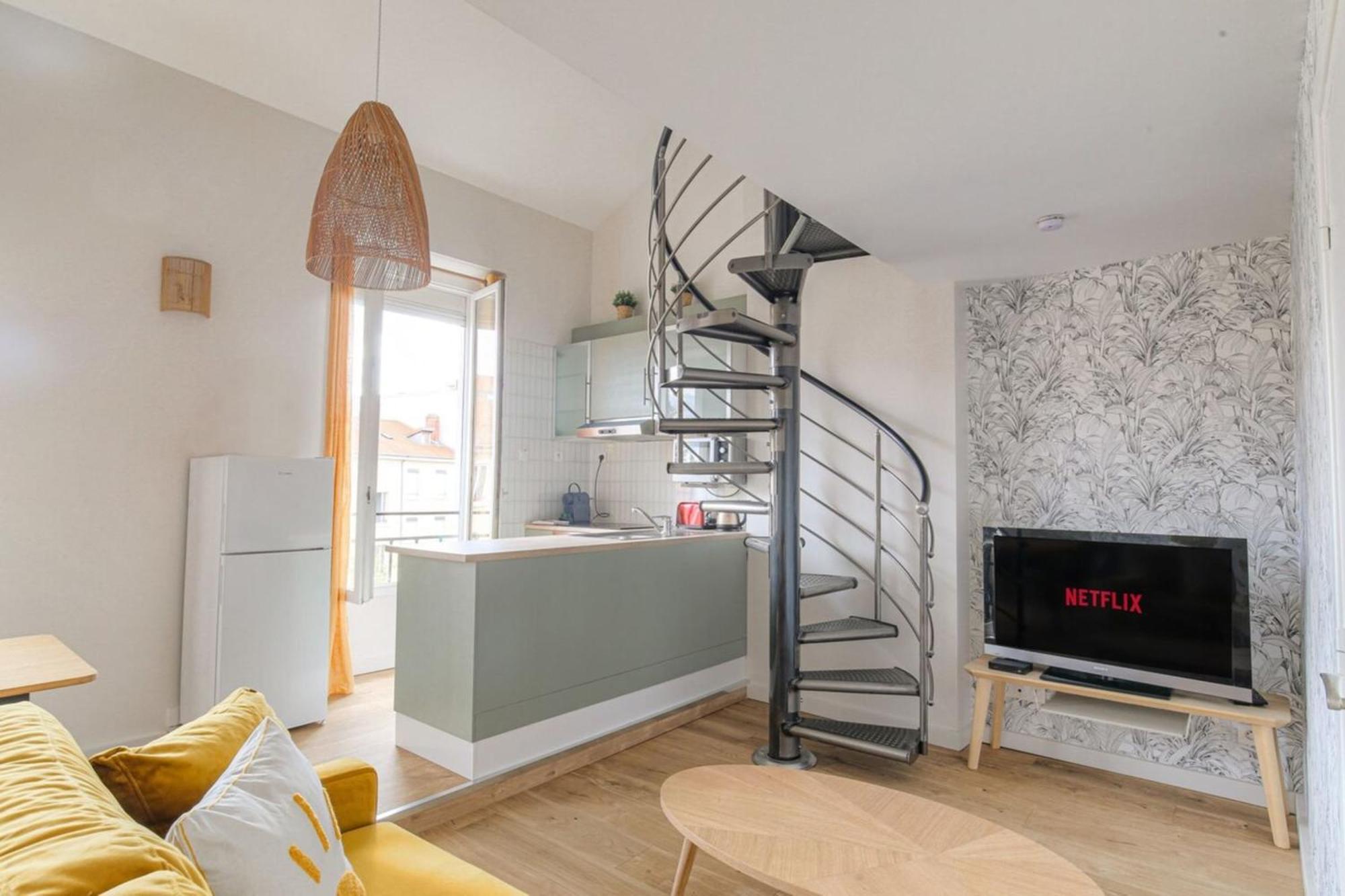 Duplex Spacieux Et Design Proche La Part-Dieu Daire Lyon Dış mekan fotoğraf